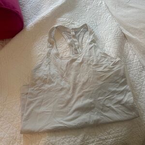 White Lululemon Swiftly Tech Tank